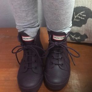 SOLD Hunter Purple boots